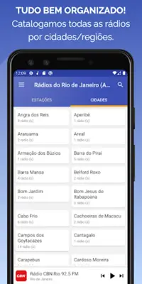 Rádios do Rio de Janeiro (AM/FM) android App screenshot 1